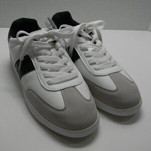 Nautica Sneakers "Ene" White Black Low Profile NWT